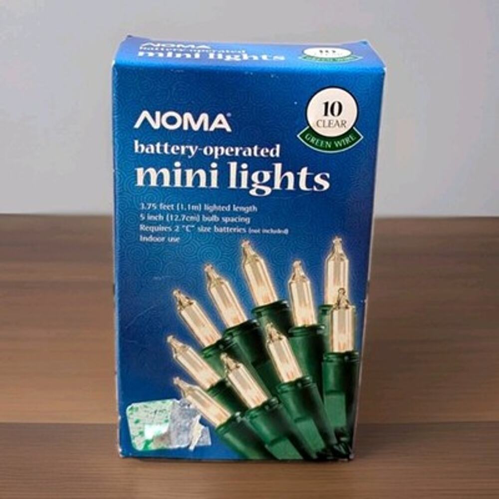 20 Miniature Multi Christmas Lights Indoor Mini String Lights Flashing Steady